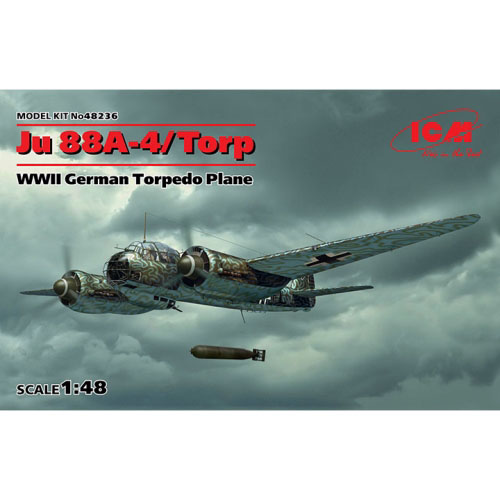 BICM48236 1/48 Ju88A-4/Torp, WWII German Torpedo Plane