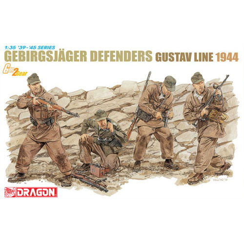 BD6517 1/35 Gebirgsjager Defense Gustav Line 1944