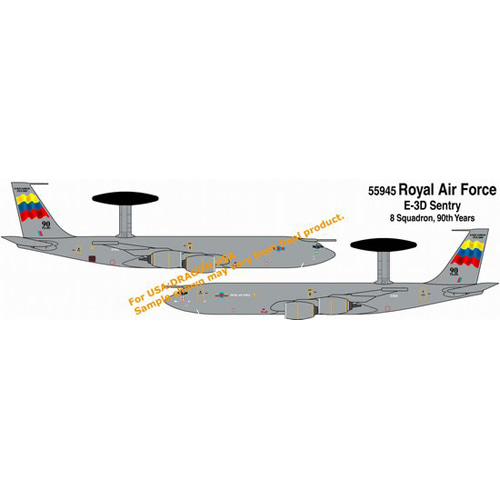 BD55945 1/400 ROYAL AIR FORCE E-3D