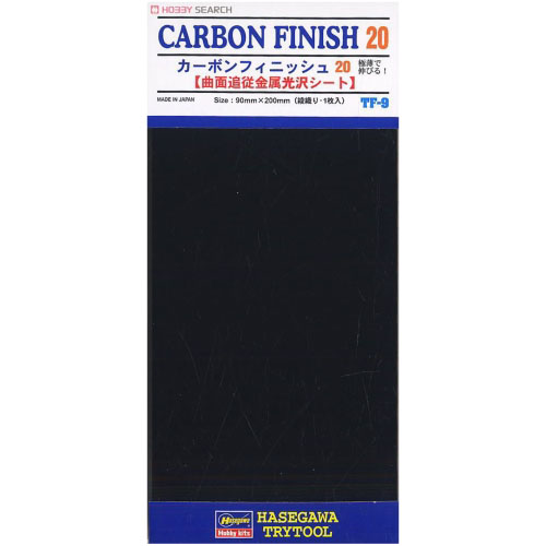 BH71809 TF9 Carbon Fiber Finish 20 (Fine-meshes) Detail Up Vapor Deposition Sheet