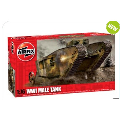 BB01315 1/76 WWI Male Tank(New Tool)