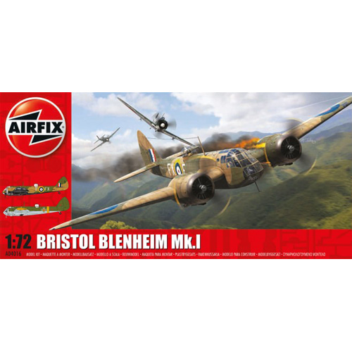 BB04016 1/72 Bristol Blenheim Mk I Bomber (New Tool- 2014)