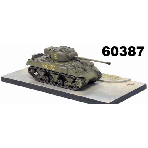 BD60387 1/72 Sherman Ic Firefly 2nd Warsaw Armoured Division w/Diorama Base