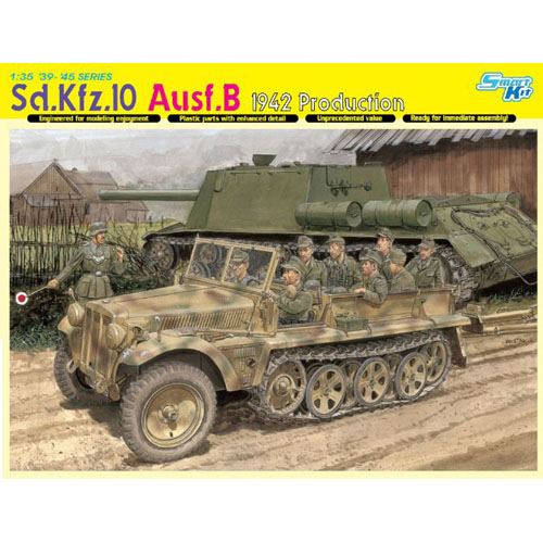 BD6731 1/35 Sd.Kfz.10 Ausf.B 1942 Production - Smart Kit