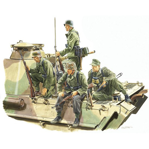 BD6156 1/35 Panzer Riders Lorraine 1944