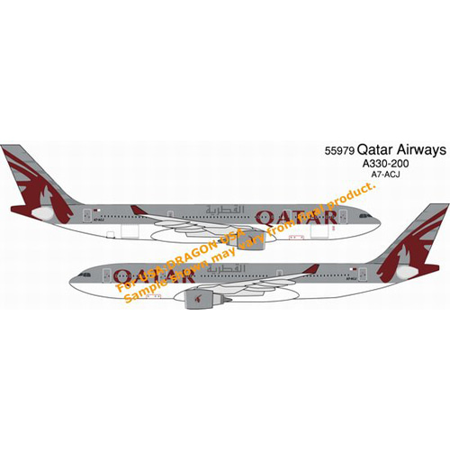 BD55979 1/400 Qatar Airways A330-200 ~ A7-ACJ
