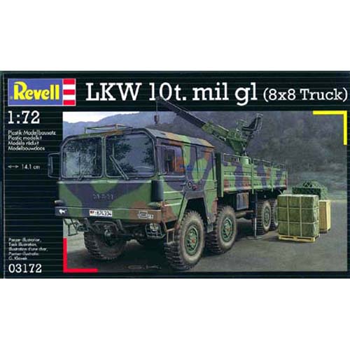 BV3172 1/72 LKW 10t. mil gl (8x8 Truck)