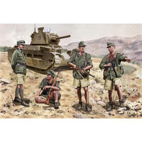 BD6742 1/35 Gebirgsjagers Crete 1941 (4 Figures Set)