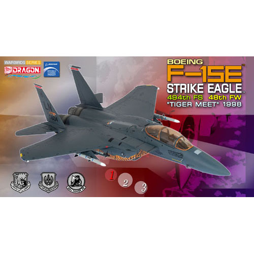 BD50075 1/72 BOEING F-15E Strike Eagle 494th FS 48th FW &amp;quotTIGER MEET&quot; 1998