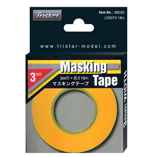 BR38030 Masking Tape 3mm x 18m