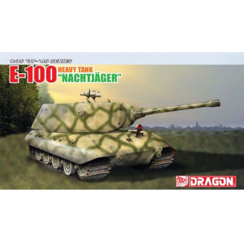 BD6011X 1/35 German E-100 Super Heavy Tank w/ Night Vision Equipment &amp; Nachtjagers