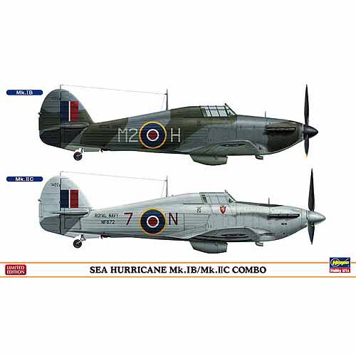 BH02025 1/72 Sea Hurricane Mk.IB/Mk.IIC COMBO (Two kits in the box)- 두 대 포함