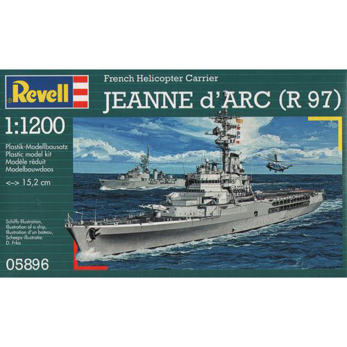 BV5896 1/1200 French Helicopter Carrier JEANNE d&#039;ARC (R97)(New Tool-2012)