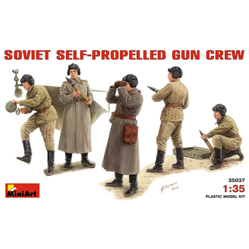 BE35037 1/35 Soviet Self Propelled Gun Crew