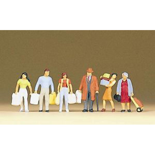 FSP10121 1/87 쇼핑하는 사람들 (도색: 6명)