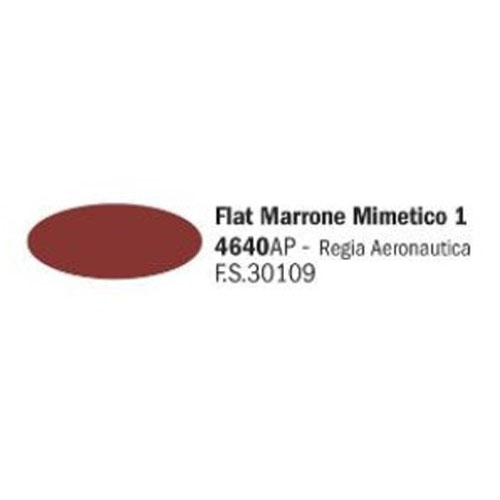 BI4640AP Flat Marrone Mimetic (20ml) FS30109 - 무광 마로네 미메틱(이탈리아군 전차색)