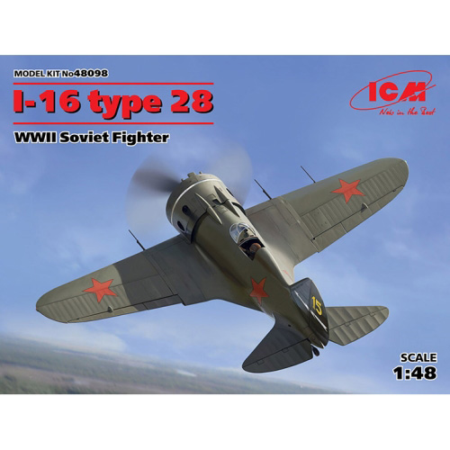 BICM48098 1/48 I-16 type 28, WWII Soviet Fighter