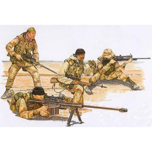 BD3016 1/35 U.S. Sniper Team