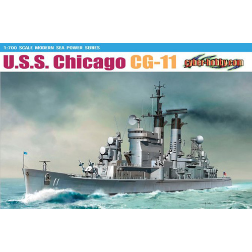 BD7121 1/700 U.S.S. Chicago CG-11