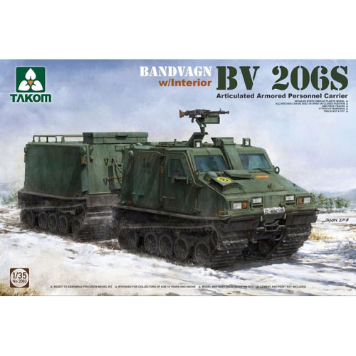 BT2083 1/35 Bandvagn BV206S Articulated Armored personnel Carrier