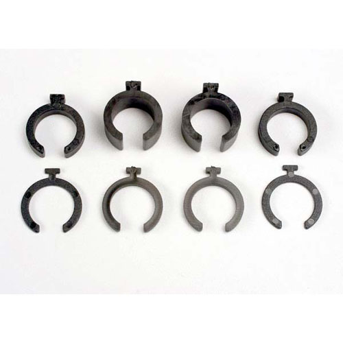 AX3769 Spring pre-load spacers: 1mm (4)/ 2mm (2)/ 4mm (2)/ 8mm (2)