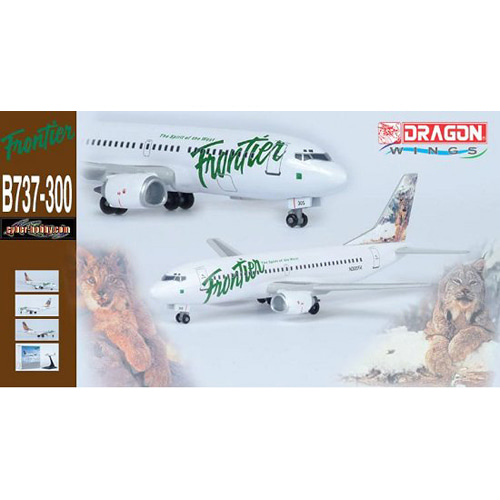BD55385 1/400 Frontier Airlines 737-300 Cougar/Lynx (Airline)