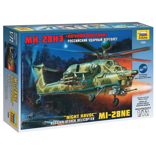 BZ7255 1/72 Mil Mi-28N Russian Attack Helicopter