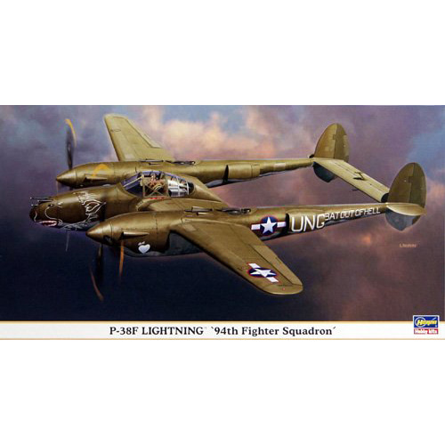 BH09640 1/48 P-38F Lightning 94th Fighter Squadron