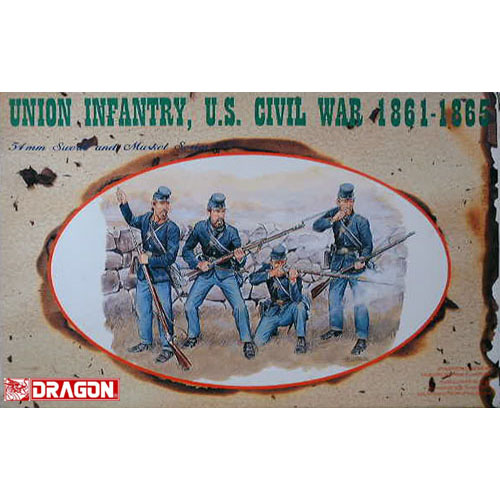BD7501 54mm UNION INFANTRY - U.S. CIVIL WAR 1861-1865