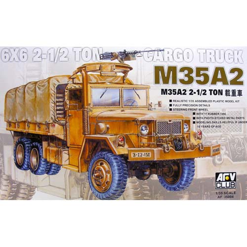 BF35004 1/35 M35A2 6x6 2.5톤 수송트럭 (M35A2 6x6 2-1/2 Ton Cargo Truck)-박스 손상