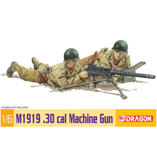 BD75010 1/6 M1919 .30 cal Machine Gun(인형미포함)-기관총 1개포함