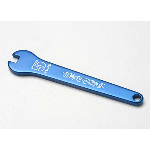 AX5477 Flat wrench 5mm (blue-anodized aluminum)