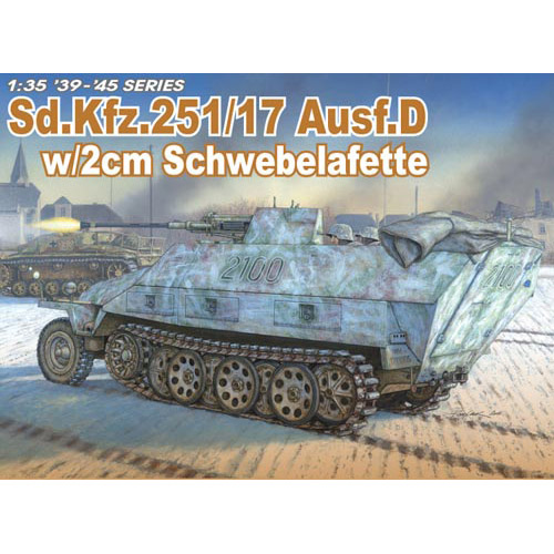 BD6292 1/35 Sd. Kfz. 251/17 Ausf. D Half Track w/2cm Kwk38