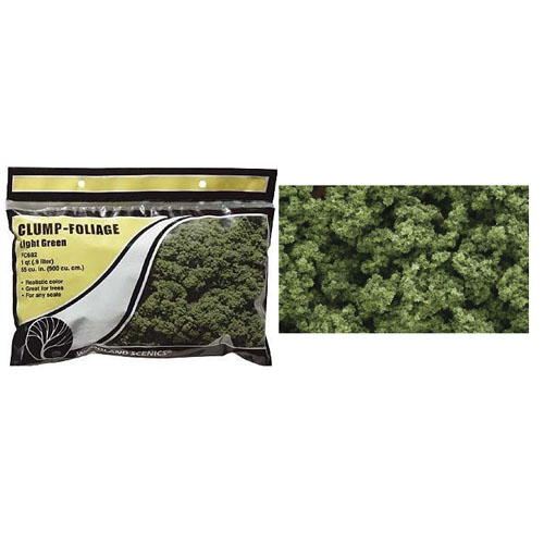 JWFC682 Clump-Foliage Light Green- 55 Cu in bag (연녹색 잔디/덤불-대용량)