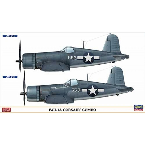 BH02032 1/72 F4U-1A Corsair Combo (Two kits in the box)(두 대 포함)