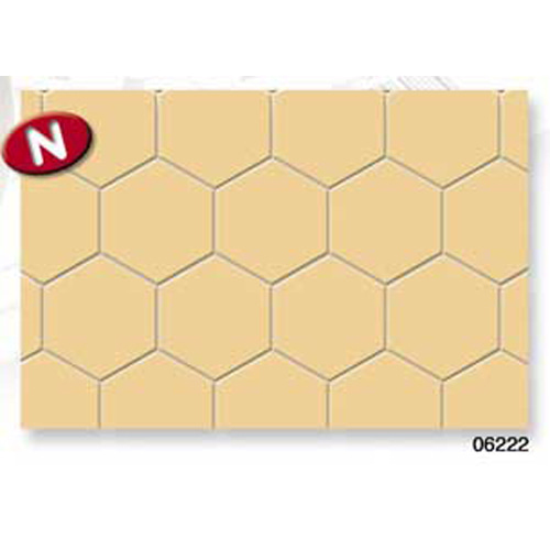 BA06222 Floor Papper Tiles Diamond Ccheck 50cm X 35 cm