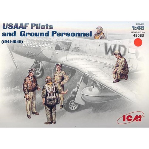 BICM48083 1/48 USSAF Pilots and Ground Personnel (1941-1945)