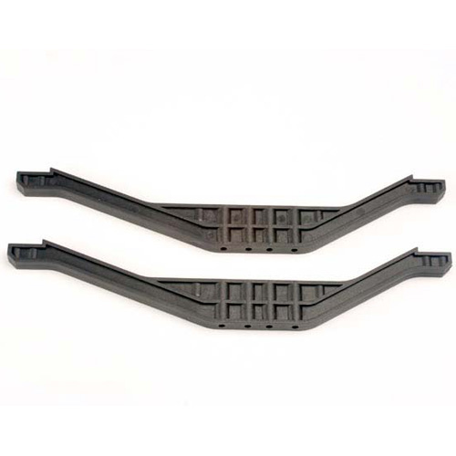 AX4923 Chassis braces lower (2) (black)
