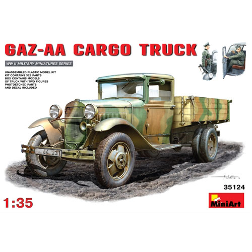 BE35124 1/35 GAZ-AA Cargo Truck 1.5t truck