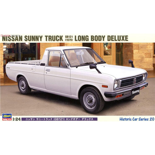 BH21120 1/24 Nissan Sunny Truck (GB121) Long Body Deluxe (New Tool- 2014)