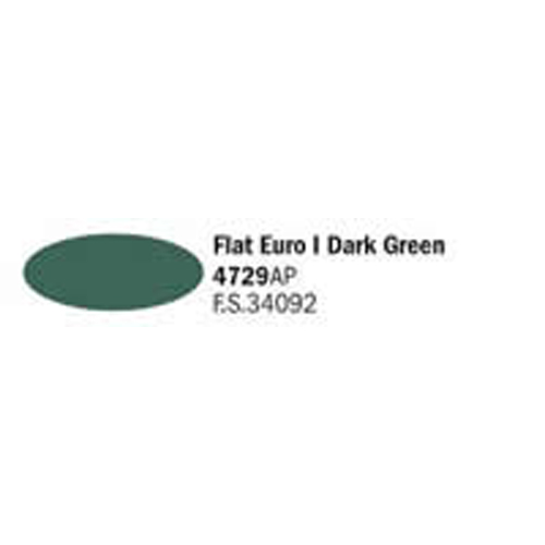 BI4729AP Flat Euro I Dark Green (20ml) FS34092 - 무광 유로1 다크 그린(현용 영국/독일/프랑스 비행기 기체 상면색)