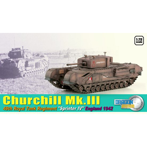 BD60591 1/72 Churchill Mk.III 48th Royal Tank Regiment &quot;Sprinter IV&quot; England 1942