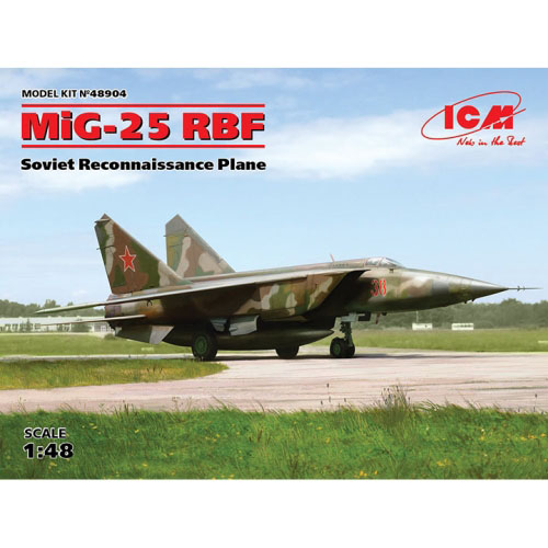 BICM48904 1/48 MiG-25RBF Foxbat, Soviet Reconnaissance Plane