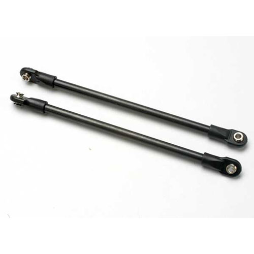AX5319 Push rod (steel) (assembled with rod ends) (2) (black) (use with #5359 progressive 3 rockers)