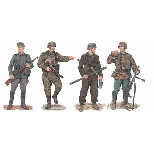 BD6703 1/35 March to the West Western Front 1940 (4 Figure Set)