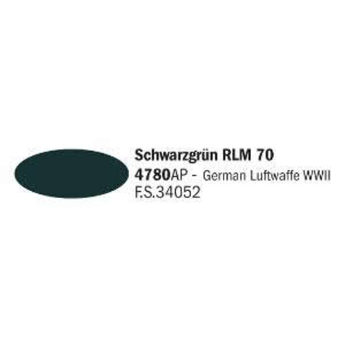BI4780AP Schwarzgrun RLM 70(20ml) FS34052 - 슈바르츠그룬(독일군비행기 기체 상면색)