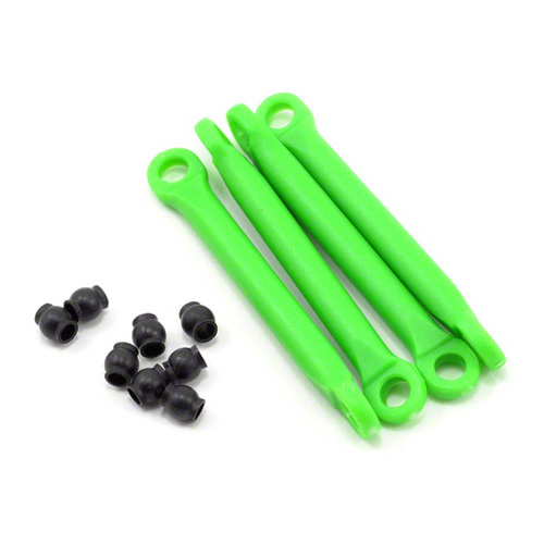 AX7018A Push rod (molded composite) (green) (4)/ hollow balls (8)