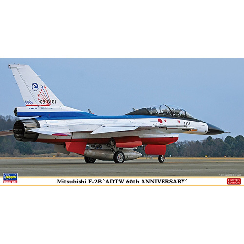 BH07435 1/48 미쓰비시 F-2B 비행개발단 60주년 기념도장 (Mitsubishi F-2B “ADTW 60th ANNIVERSARY”)