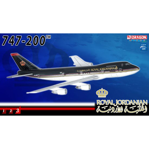 BD55951 1/400 Royal Jordanian 747-