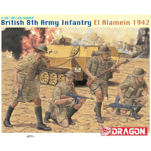 BD6390 1/35 British 8th Army Infantry El Alamein 1942